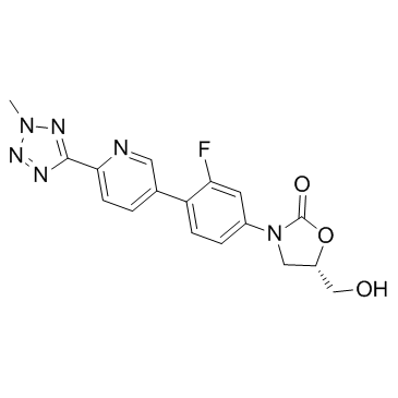 (S)-Tedizolid结构式