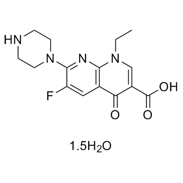 Enoxacin hydrate结构式