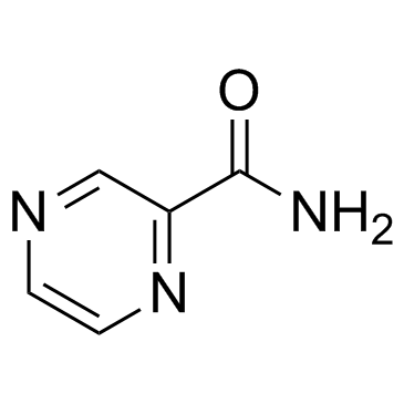 Pyrazinamide结构式