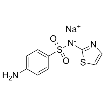 Sulfathiazole sodium结构式