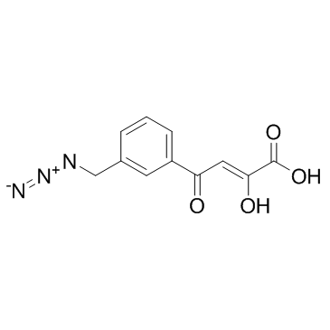 HIV-1 integrase inhibitor结构式