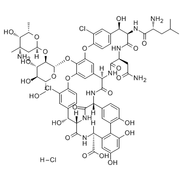 Norvancomycin hydrochloride结构式