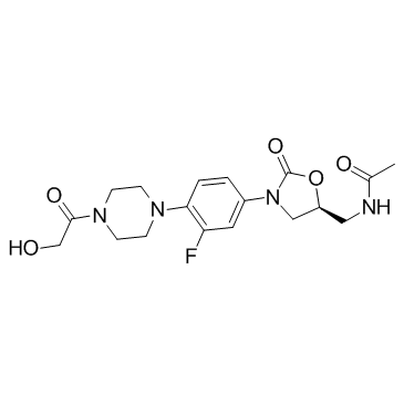 Eperezolid结构式