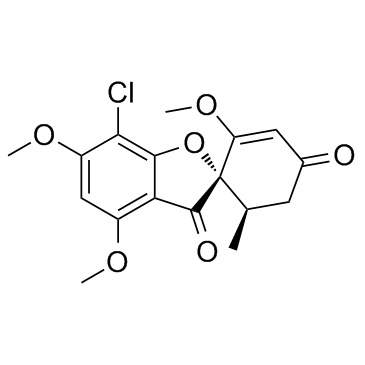 Griseofulvin结构式