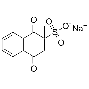 Menadione bisulfite sodium结构式