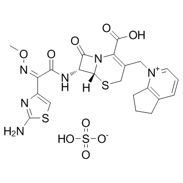 Cefpirome sulfate结构式