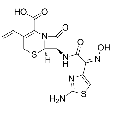 Cefdinir结构式