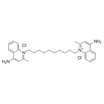 Dequalinium Chloride结构式