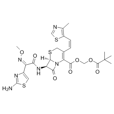 Cefditoren Pivoxil结构式