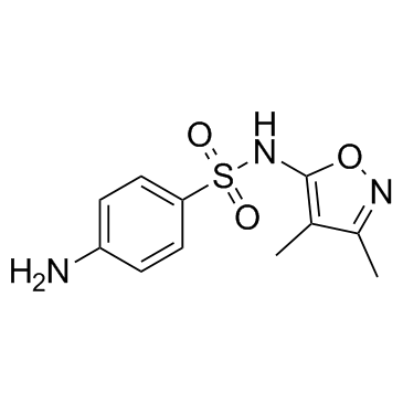 Sulfisoxazole结构式