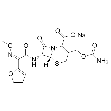 Cefuroxime sodium结构式