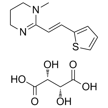 Pyrantel tartrate结构式