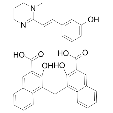 Oxantel pamoate结构式