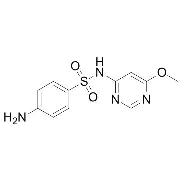 Sulfamonomethoxine结构式