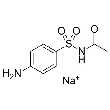 Sulfacetamide Sodium结构式