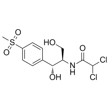 Thiamphenicol结构式