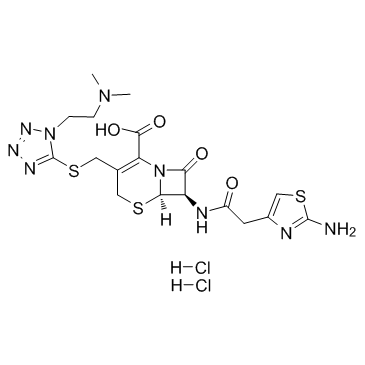 Cefotiam hydrochloride结构式