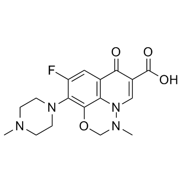 Marbofloxacin结构式