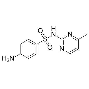 Sulfamerazine结构式