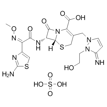 Cefoselis sulfate结构式