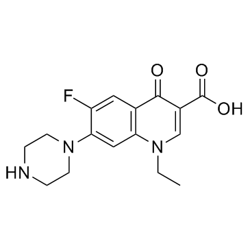 Norfloxacin结构式