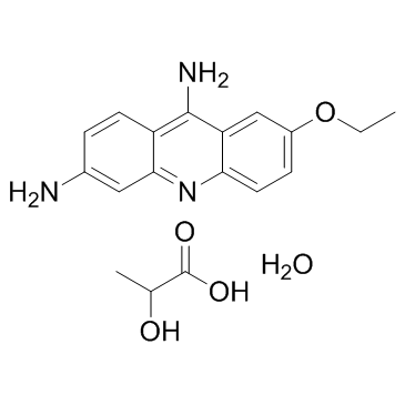 Ethacridine lactate monohydrate结构式