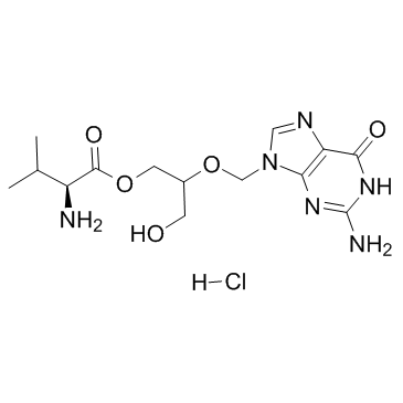 Valganciclovir hydrochloride结构式