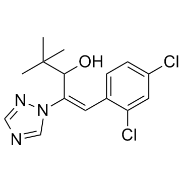 Diniconazole结构式