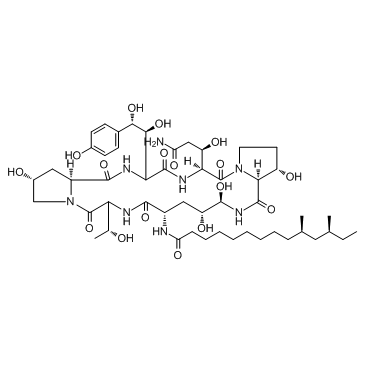 Pneumocandin B0结构式