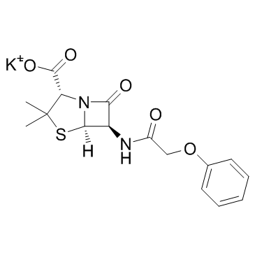 Penicillin V Potassium结构式