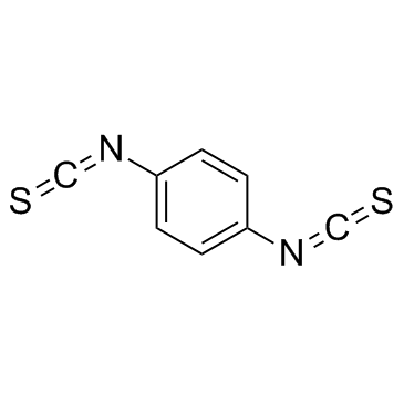 p-Phenylene diisothiocyanate结构式