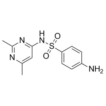 Sulfisomidin结构式