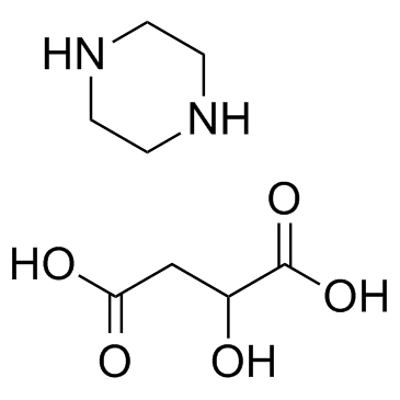 Piperazine malate结构式