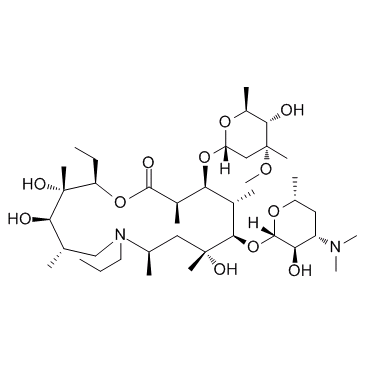 Gamithromycin结构式