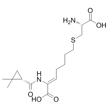 Cilastatin结构式