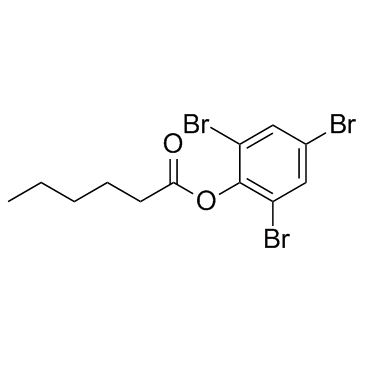 2,4,6-Tribromophenyl caproate结构式