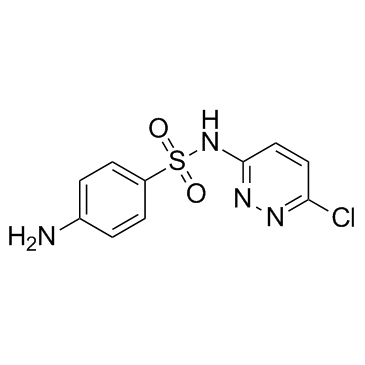 Sulfachloropyridazine结构式