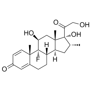 Dexamethasone结构式