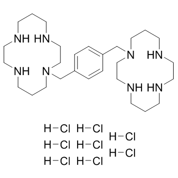 Plerixafor octahydrochloride结构式