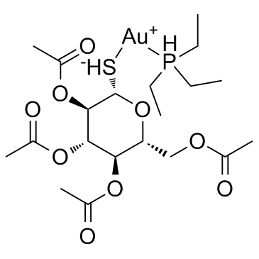 Auranofin结构式