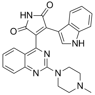 Sotrastaurin结构式