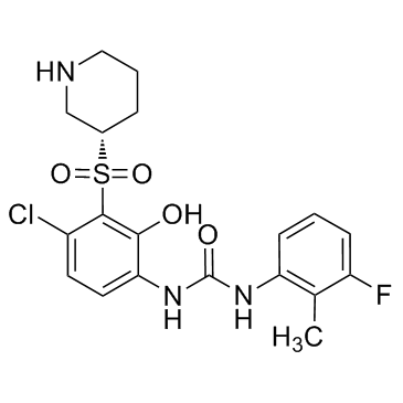 Danirixin结构式