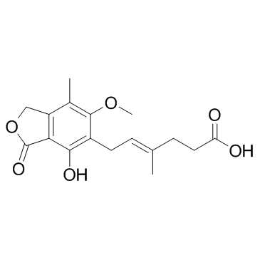 Mycophenolic acid结构式