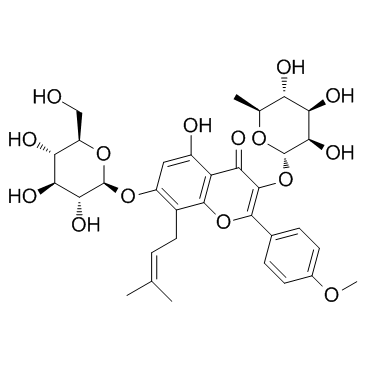 Icariin结构式