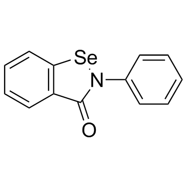 Ebselen结构式