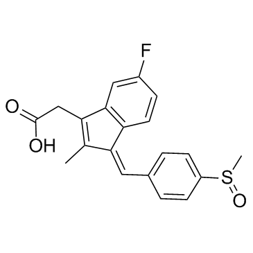 Sulindac结构式