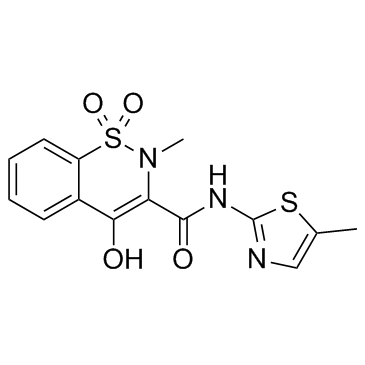 Meloxicam结构式