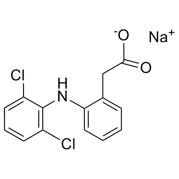 Diclofenac Sodium结构式