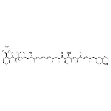 Seco Rapamycin sodium salt结构式