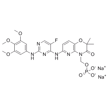 R788(prodrug of R406)结构式